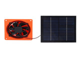 Solar Powered Exhaust Fan Monocrystalline Silicon 20w 5V Solar Panel Vent Fan Kit with Round Baffle V1294-YM0901-3111240216111