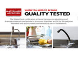 Cefito Kitchen Mixer Tap Mixer Round Sink Faucet Basin Laundry Black TAP-A-82H37-BK