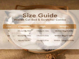 Cat Instinct Basket, Handwoven Cotton Cat Bed with Ball Rope Cotton Sleeping Playing and Relaxing V1366-AZ2-W-11126