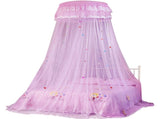 Round Canopy Lace Princess Style Mosquito Net Bed Curtain for Children Bed V1294-YM0901-JY25244-02