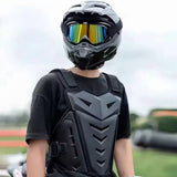 Motocross Body Armor Motorcycle Jacket Motocross Moto Vest Back Chest Protector Off-Road Dirt Bike V1370-AZ4-07781