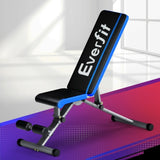 Everfit Weight Bench Adjustable FID Bench Press Home Gym 330kg Capacity FIT-I-BENCH-FID-BL