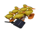Solar Duck Garden Light Yellow Duck Outdoor Light Statue Animal Cute Ducks Yard Decor Lawn Lamp for V1294-YM0901-3119240056611