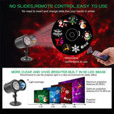 Ground Insert Outdoorproof Lawn Dual-Tube Projection Light - LED Halloween & Christmas Dynamic V888-ELOSUNG13053
