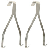 2-Pack Stainless Steel Meat Hangers, Rust-Resistant Kitchen Hooks for Easy Cleaning and Use V1370-AZ4-11503