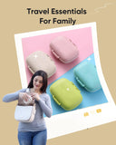 4PS 8 Compartments Travel Pill, Pocket Pharmacy for Purse Daily Box Portable Medicine V1259-DP01-A-4619