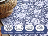 Artiss Hallway Runner Rug 80x180cm Soft Velvet Washable Modern Kitchen Mat FLR-2133-80X180-GR