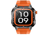 Rugged Outdoor Smart Watch for Men - 1100mAh Extra Long Battery with LED Flashlight & Compass V888-ELOSUNG41846