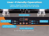 POLYCOOL 24L Double Tank Commercial Slush Machine, Digital Control Panel, SAA Approved, Juice and V219-FDSSLSPY24LB