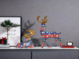 Christmas reindeer decorations, New Year decorations, wedding decorations, desk decor, home decor, V1106-128-76344-CHR-1