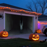 Halloween Garage Door Cover 7x16 FT - Witch Cauldron Backdrop Mural for Outdoor Indoor Decor, Spooky V1366-AZ2-W-16608
