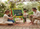 CARLA HOME Kids Art Easel, Double-Sided Chalkboard Whiteboard, Multicolour LSB-36542