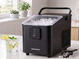 Devanti Ice Maker 11-12kg Portable Bullet Cube Machine Black IM-ZB-E-11WL02-BK
