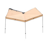 270 Degree Awning, 4.9 Driver Side Vehicle Awning, Waterproof UV50 Car Side Awnings with Carry V952-QCCP12759FTSTOWKB001V0
