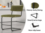 Artiss 4x Bar Stools Velvet Chairs Green BA-HY-005-GNX4