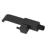 G1/2 Male Thread Bathroom Balcony Mop Faucet Copper Wall in Single Cold Water Tap Matte Black V1294-YM0901-3112210086911