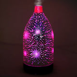 100ml Ultrasonic Aromatherapy Aroma Diffuser Humidifier LED Night Light V1294-YM0901-JY31126-03
