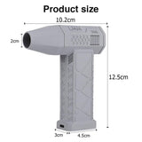 Mini Turbo Jet Fan, Powerful Blower with High Speed Duct Fan, 2024 New Portable Cordless Blower for V1366-AZ2-W-05525