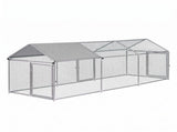 i.Pet Chicken Coop Rabbit Hutch Outdoor Run Walk in Hen Cage Ferret House 2.8x1x1m PET-CHICK-CAGE-3X1