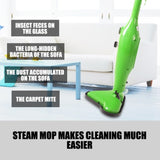 12 in 1 Multi Foldable Steam Mop Handheld Floor Steamer Carpet Cleaning Cleaner V201-FDZ4214GR8AU