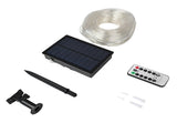 Solar LED Rope Lights Christmas Decorative Light 32.8ft 100 LEDs Remote Control 8 Light Modes Timing V1294-YM0901-H36131WW