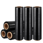 500mm x 400m Stretch Film Pallet Shrink Wrap 6 Rolls Package Use Plastic Black SF-50X400-2-BKX3