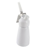250mL Portable Red Aluminum Whipped Dessert Cream Butter Dispenser Whipper Foam Maker White V1294-YM0901-JY12480-02
