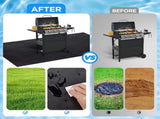 39*72 inches Under Grill Mat for Outdoor Grill,Fireproof Grill Pad for Pit,Indoorplace Mat V1192-AZ-W-3103