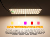 Full Spectrum Growth Quantum Board LED Indoor Plant Supplement 3000K 5000K IR UV Grow V1294-YM0901-L6817US