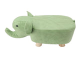 Animal Footstools Elephant Shaped Slip Resistant Silent Comfortable Stable Multi Purpose Cute Stool V1294-YM0703-3116230004114