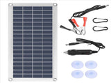 15W Solar Panel 12-18V Solar Cell Solar Panel for Phone RV Car MP3 PAD Charger Outdoor Battery V1370-AZ4-13563