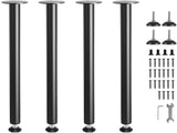 762MM Adjustable Desk Legs, Reinforced Steel Office Table Furniture legs Set of 4 for DIY, 544.3KG V952-ZGZT2YC30YC0ZVHG9V0