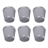 6Pcs Bedroom Cloth Fabric Lampshade Lamp Cover Shade for E14 Chandelier Wall Light Bulb V1294-YM0901-3119200095911