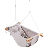 VEVOR Canvas Hammock Swing, 3 Modes Baby Swing Indoor and Outdoor with 5-Point Harness, and Tree V952-FBDCQQZYFBZYMBCRWV0