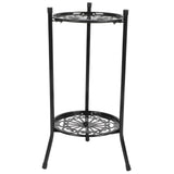 2Tier Metal Plant Stand Flower Pot Holder Display Shelf Rack Home Decoration Garden V1294-YM0901-3111210013911