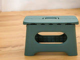 Folding Step Stool Portable Strong Space Saving Plastic Footstool for Adults and Kids Light Green V1294-YM0716-3116220006211