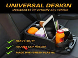 Universal Truck Console Car Cup Holder Floor Drink Storage Organizer Tray for Trucks, Cars, Suvs, V1189-LC-QP-00783