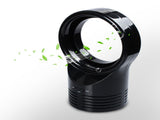2 pcs Bladeless Desk Fan, Portable Quiet Office Fan, 2 Speeds, Easy to Clean, Small Tabletop V1192-AZ-W-14600