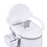 19L Camping Portable Toilet Outdoor & Indoor Travel Commode Potty with Built-In Tissue Box V63-952411