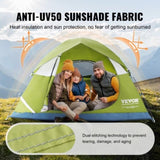 Camping Tent, 7 x 7 x 4 ft Fit for 6 Person, Waterproof Lightweight Backpacking Tent, Easy Setup, V952-LYZPBLXWDLNJBUREMV0