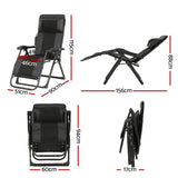 Livemor Massage Chair Electric Recliner Home Massager AYAN MASCHR-AYAN-BK