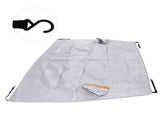 197x217cm Universal Windshield Snow Cover with Reflective Strip Car Rain Proof Windshield Cover V1294-YM0715-3117210225111