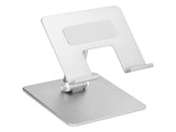 Adjustable Phone Stand Aluminum Alloy Reusable Tablet Holders Rack for Office Home BedroomSilver V1294-YM0714-3113210243412
