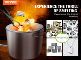 6KG Propane Melting Furnace Kit Melting Furnace Stainless Steel 2700 V952-BWRJLGMAX6KG1TP2BV0