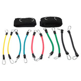 13PC Resistance Bands Set Fitness Exercise Tubes with Handles & Leg Bands V63-766505