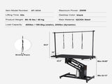 109cm Hydraulic Pet Grooming Table, Heavy Duty Dog Grooming Arm for Medium/ Small Dogs, Height V952-YYSJMRZ43INC3V0M1V0