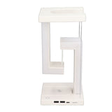 Magnetic Levitation Night Light 3 Gears Touching Switch LED Table Lamp with Phone Wireless Charging V1294-YM0703-3119230036311