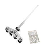 Positioning Calipers for Cutting, 500Mm X 3Mm with 4 Bearings, 1-Piece, Positioning Caliper, V1366-AZ2-W-19776