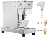 Ice Cream Blender, 750W High-Speed Cream Maker Mixer Stir Machine 1740RPM, 304 Stainless Steel V952-BQLJBJBZL750YIE4AV3