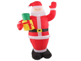 Inflatable Christmas Old Man Model with Gift Bag in Hand LED Growing Inflatable Christmas Man for V1294-YM3115220106913-0421